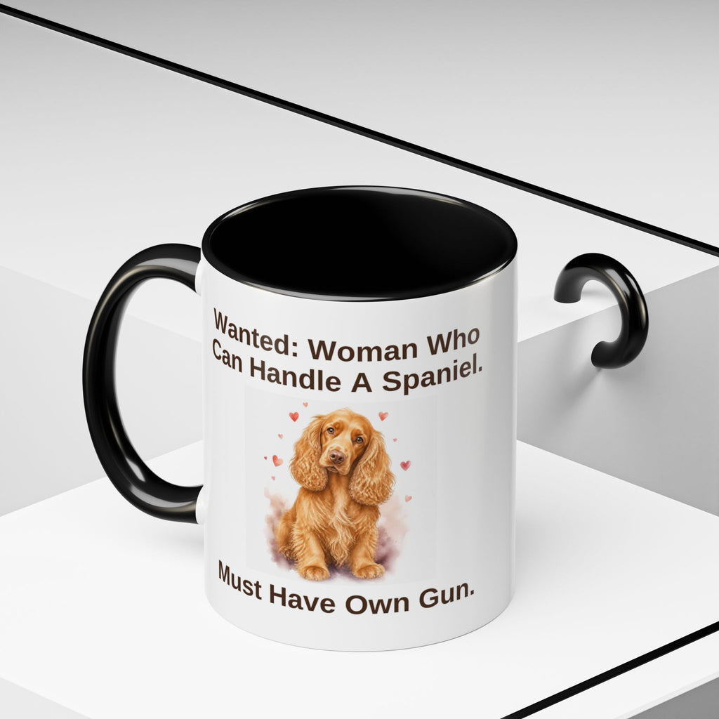 Wanted Mug - Cocker Spaniel - Golden - Woman