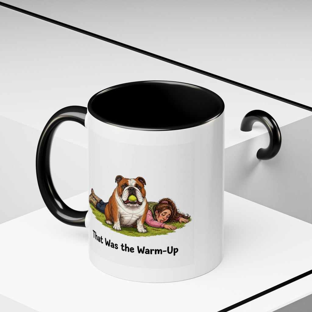 Warm-Up Mug - Bulldog - Red & White - Woman