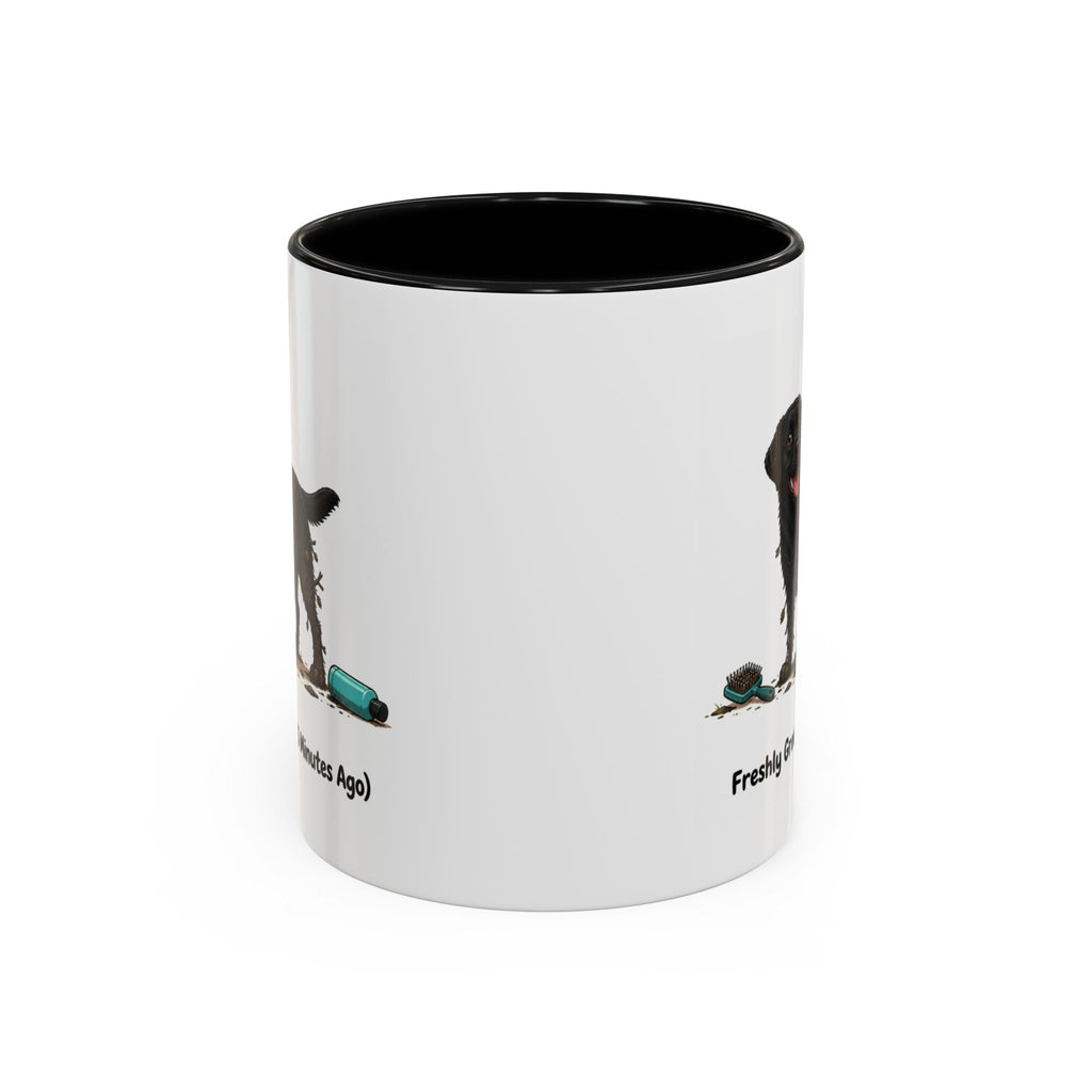 Freshly Groomed Mug - Labrador - Black
