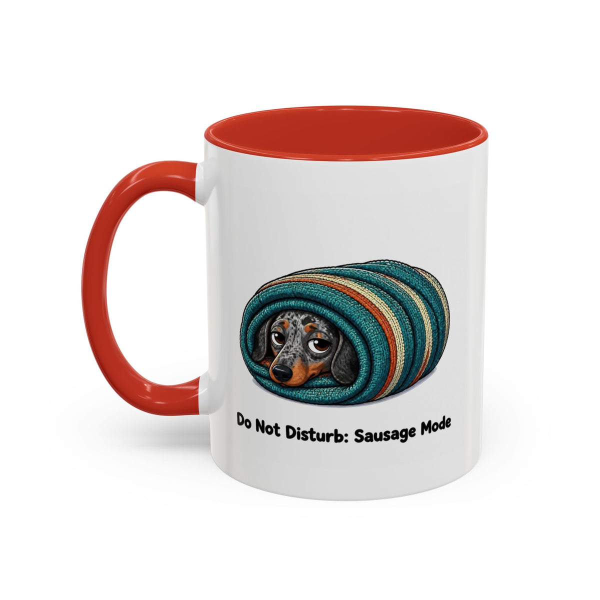 Sausage Mode Mug - Dachshund - Dapple