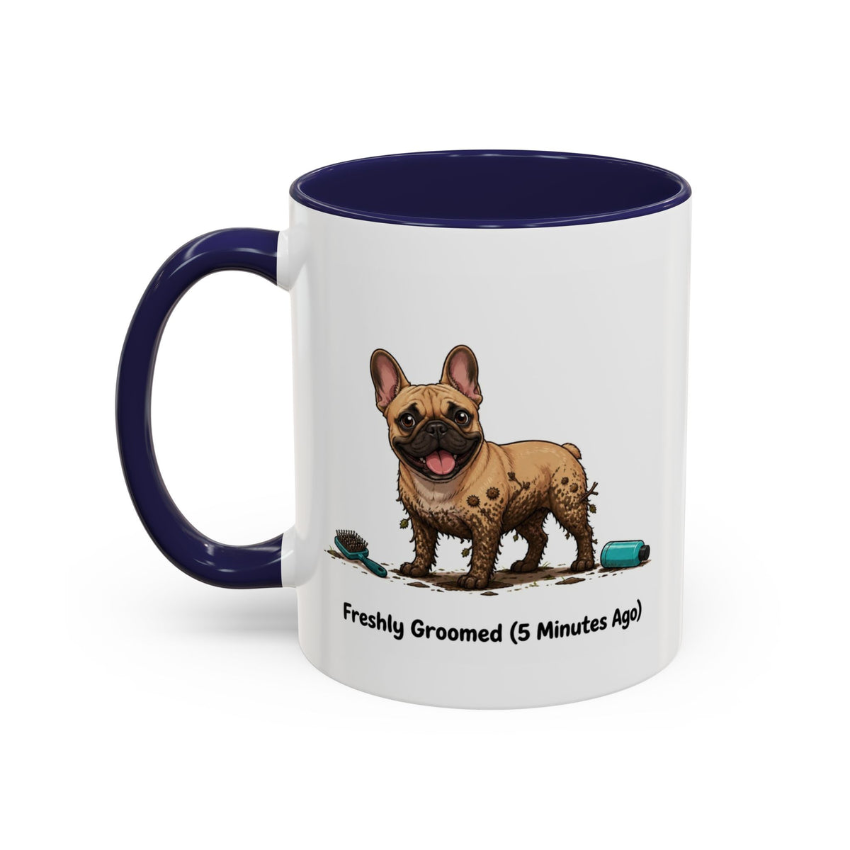 Freshly Groomed Mug - French Bulldog - Fawn