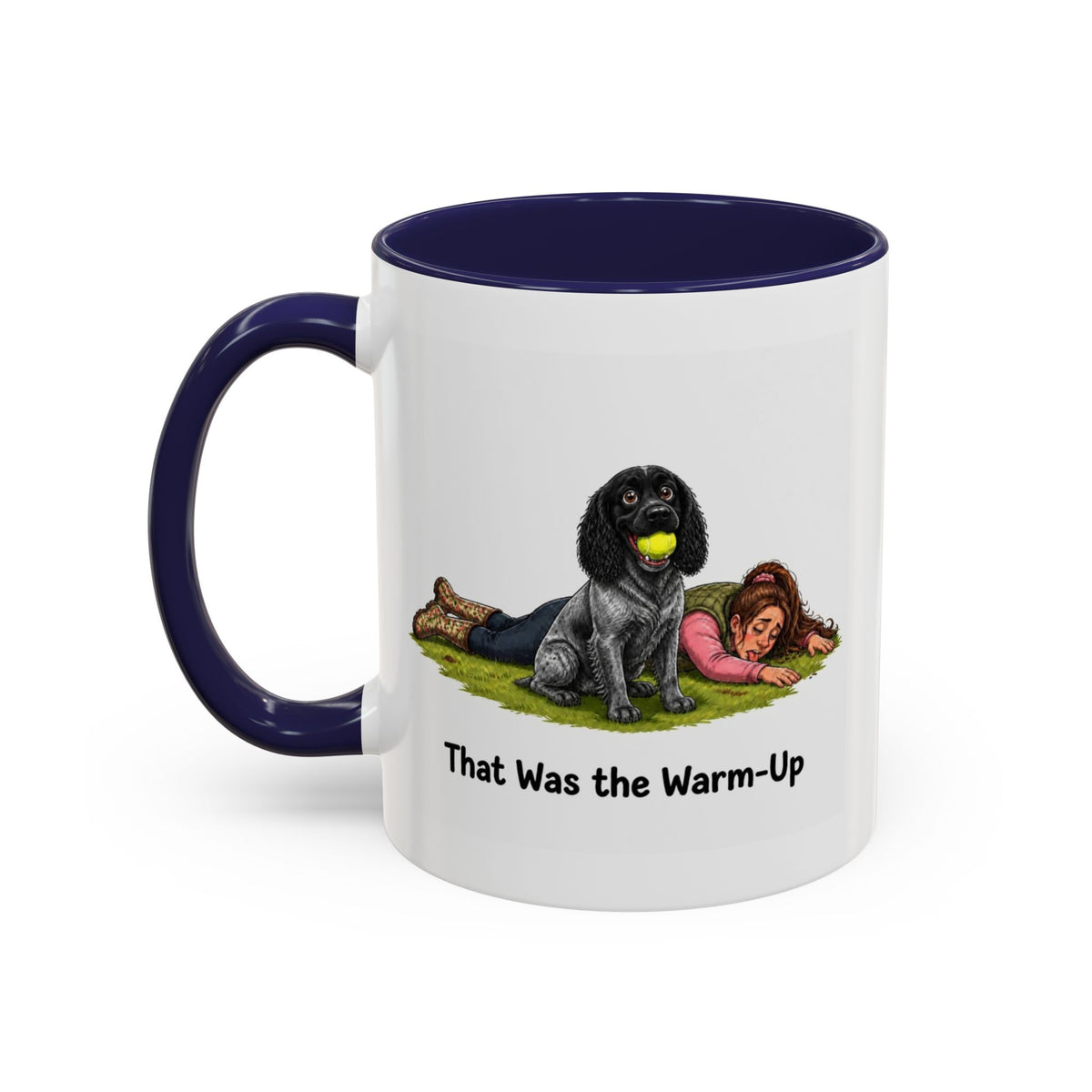 Warm-Up Mug - Cocker Spaniel - Blue Roan - Woman