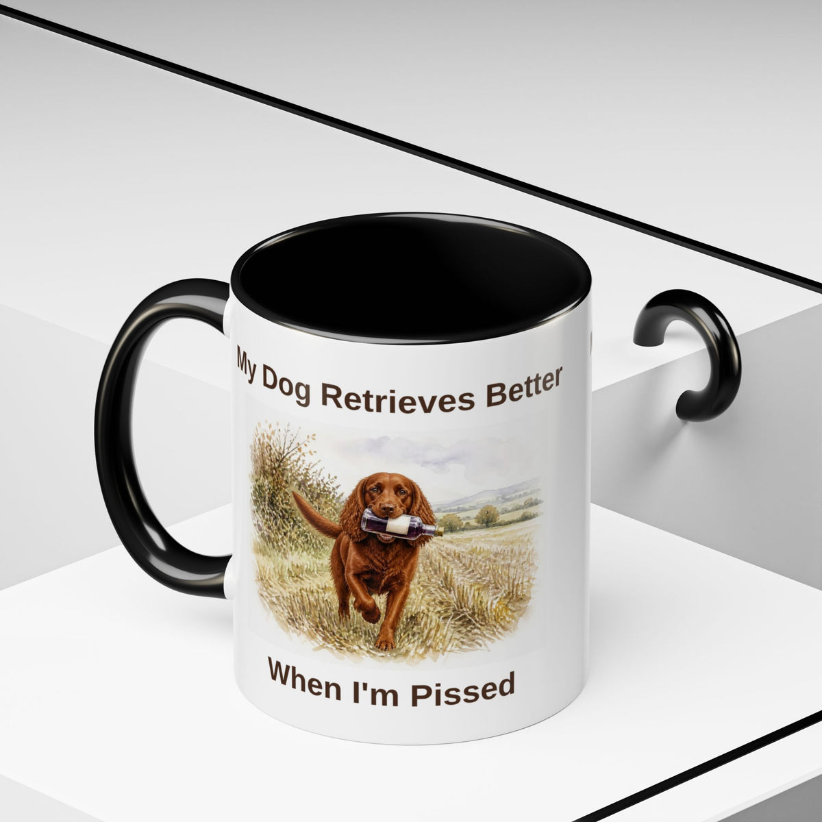 Retrieves Better Mug - Cocker Spaniel - Red