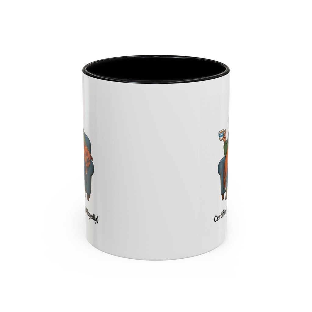 Lap Dog Mug - Staffordshire Bull Terrier - Red