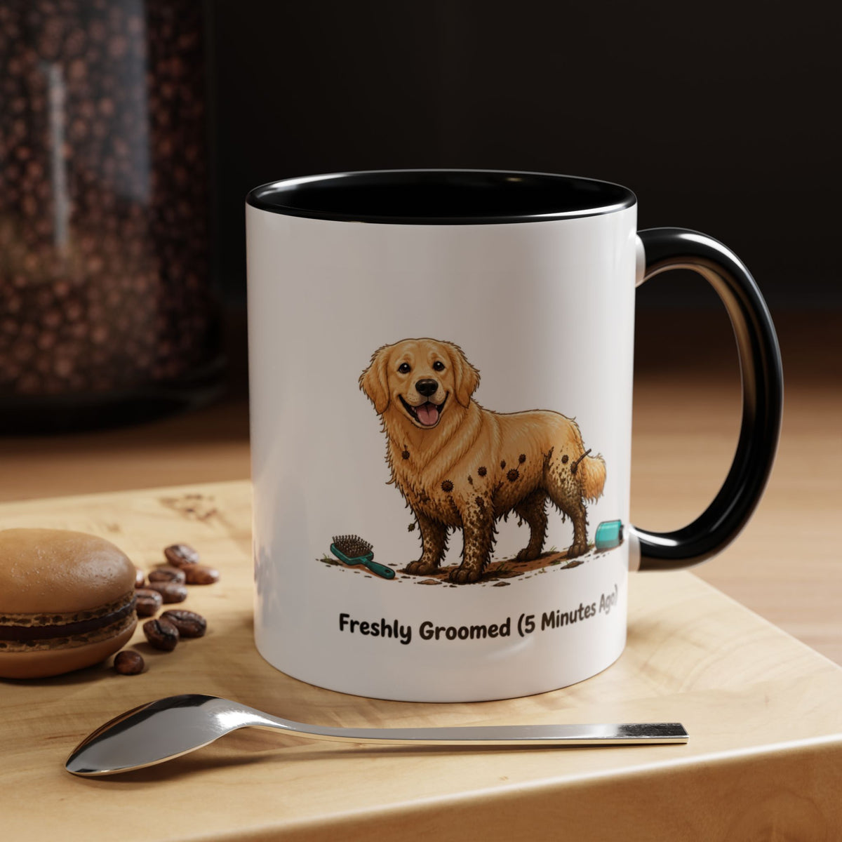 Freshly Groomed Mug - Golden Retriever - Light Golden
