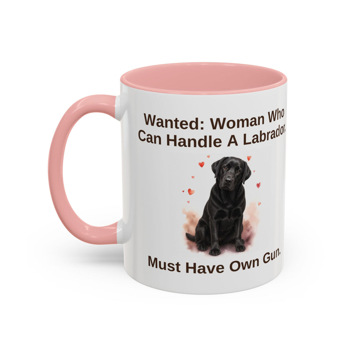 Wanted Mug - Labrador - Black - Woman