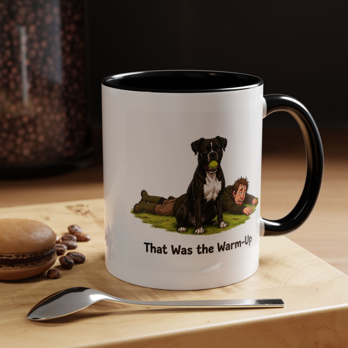Warm-Up Mug - Boxer - Reverse Brindle - Man