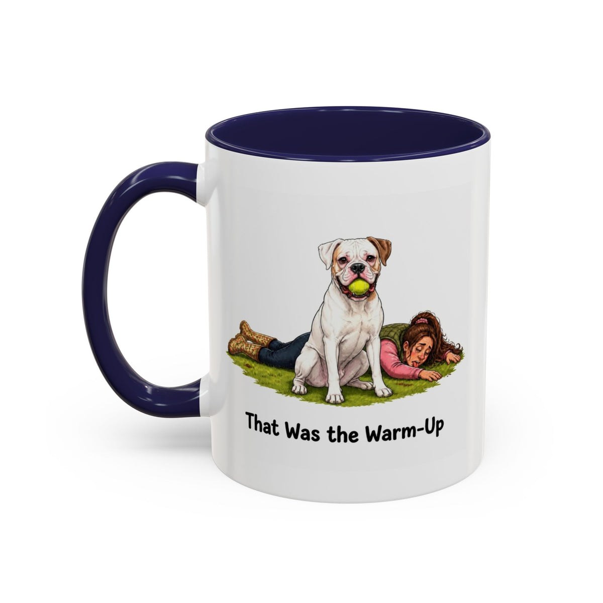 Warm-Up Mug - Boxer - White - Woman