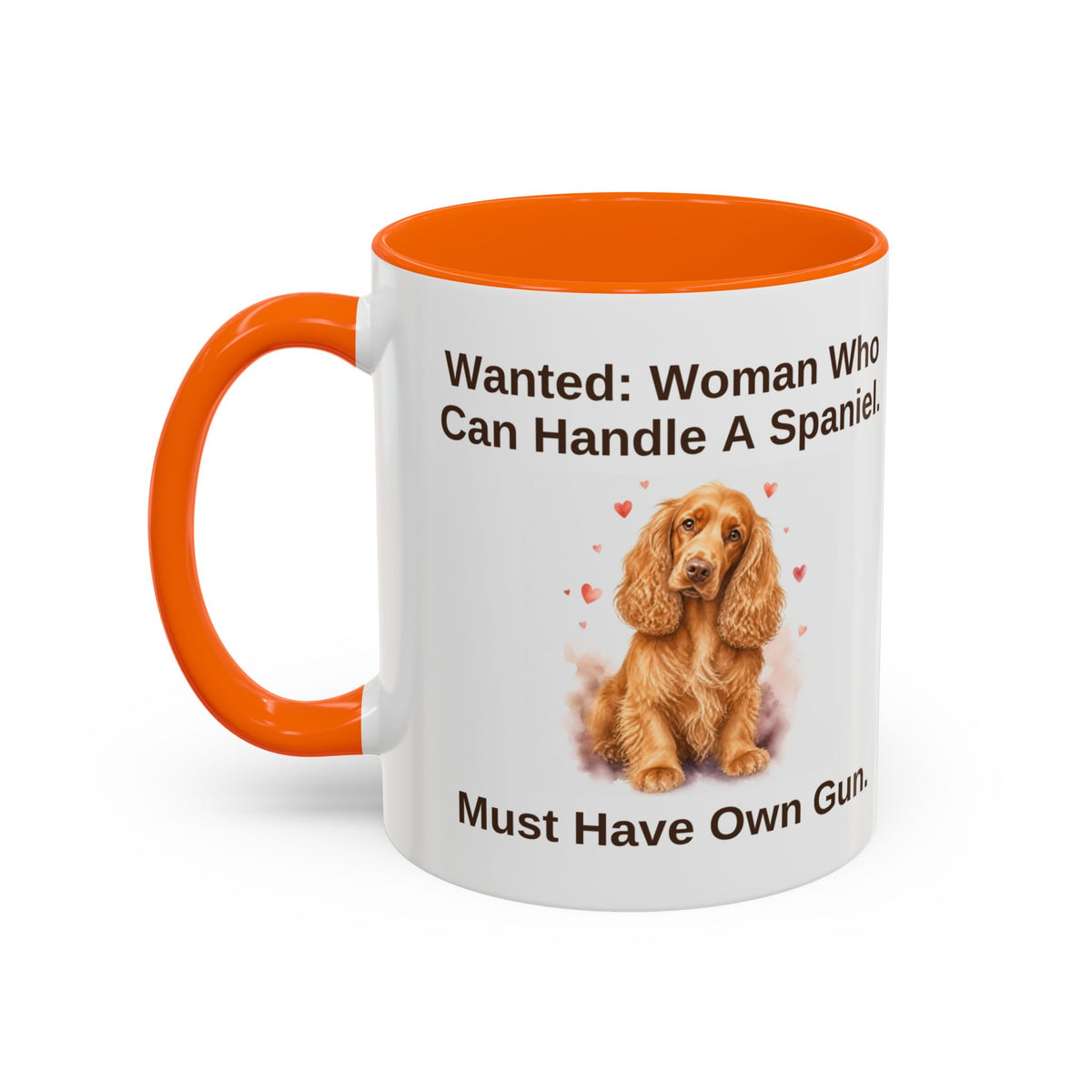 Wanted Mug - Cocker Spaniel - Golden - Woman