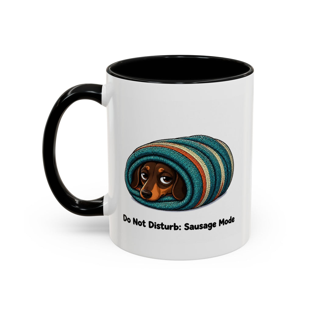 Sausage Mode Mug - Dachshund - Chocolate & Tan