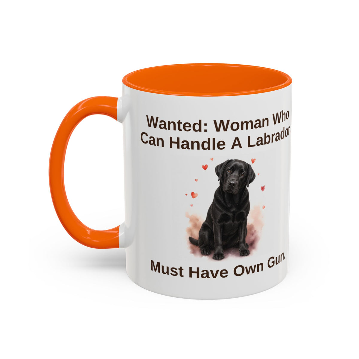 Wanted Mug - Labrador - Black - Woman