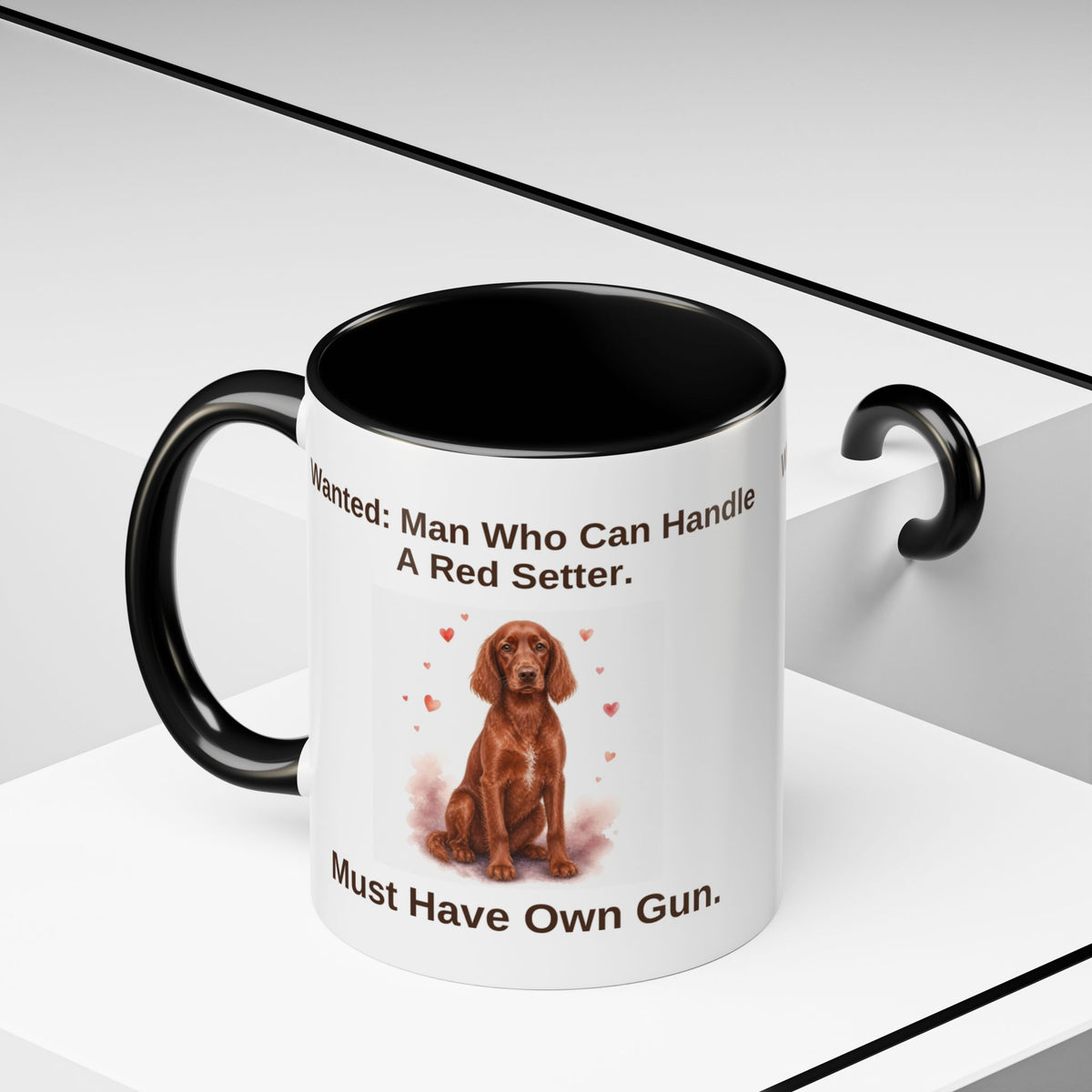 Wanted Mug - Red Setter - Red - Man