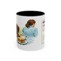 Funny chocolate Labrador mug, food thief Lab – view 1