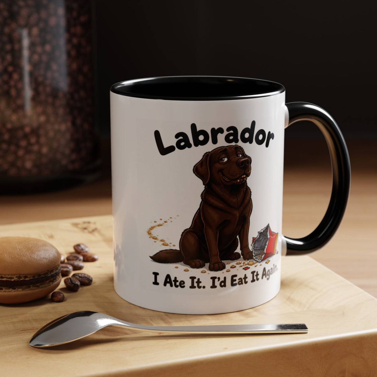 I Ate It Mug - Labrador - Chocolate