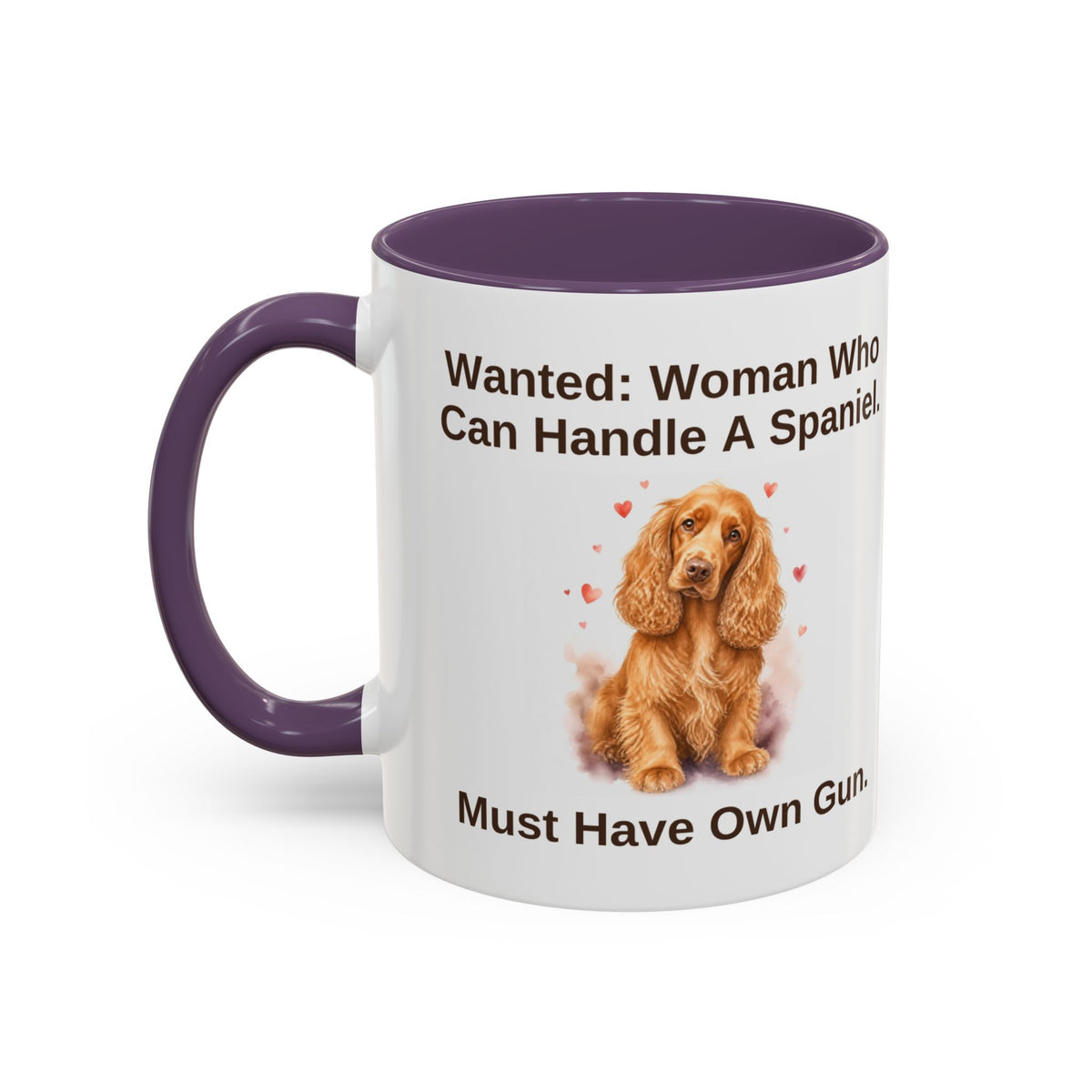 Wanted Mug - Cocker Spaniel - Golden - Woman