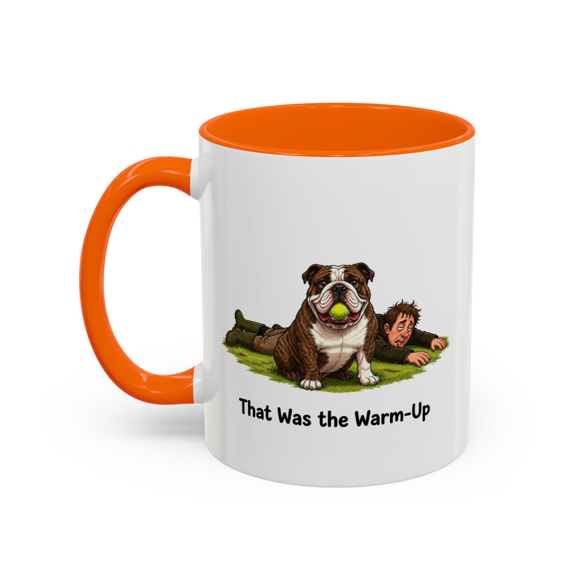 Warm-Up Mug - Bulldog - Brindle - Man
