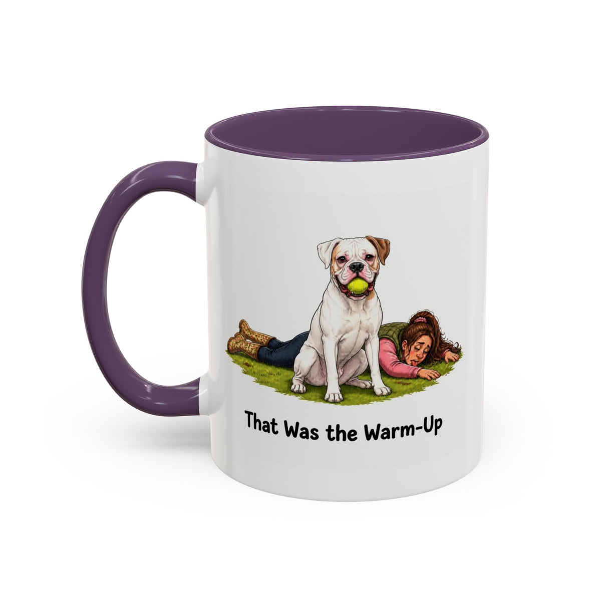 Warm-Up Mug - Boxer - White - Woman