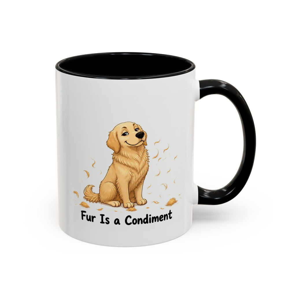 Fur Is a Condiment Mug - Golden Retriever - Light Golden