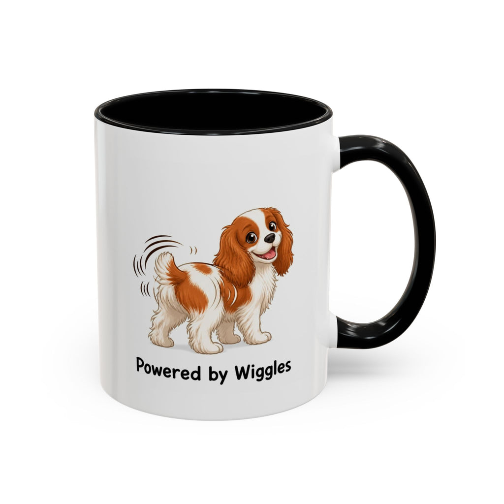Powered by Wiggles Mug - Cavalier King Charles Spaniel - Blenheim