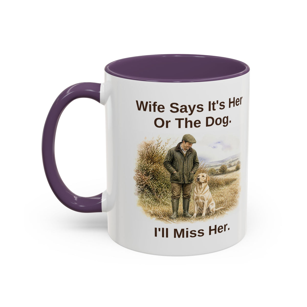 Wife Says Mug - Labrador - Yellow