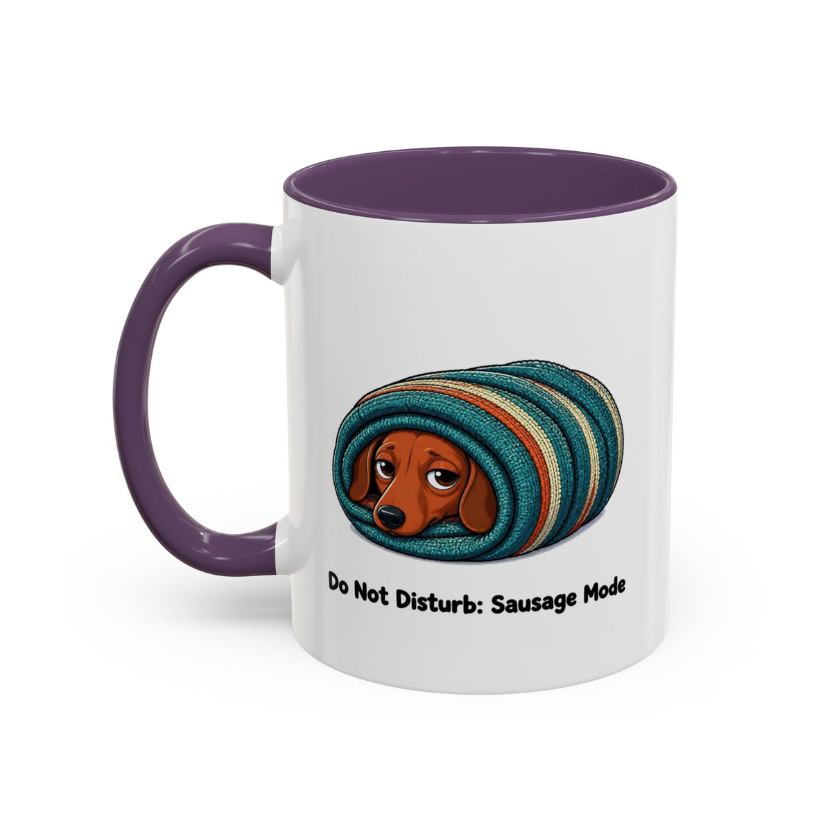 Sausage Mode Mug - Dachshund - Red