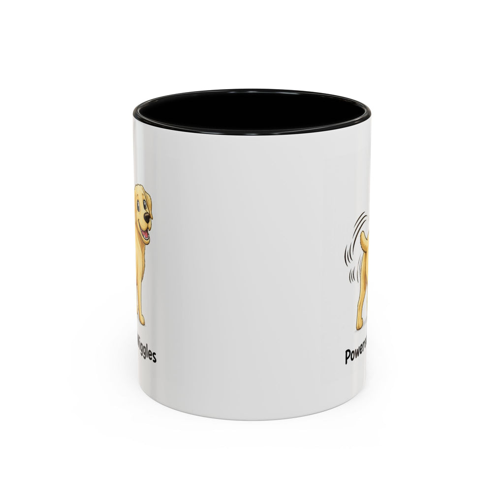 Powered by Wiggles Mug - Labrador - Yellow