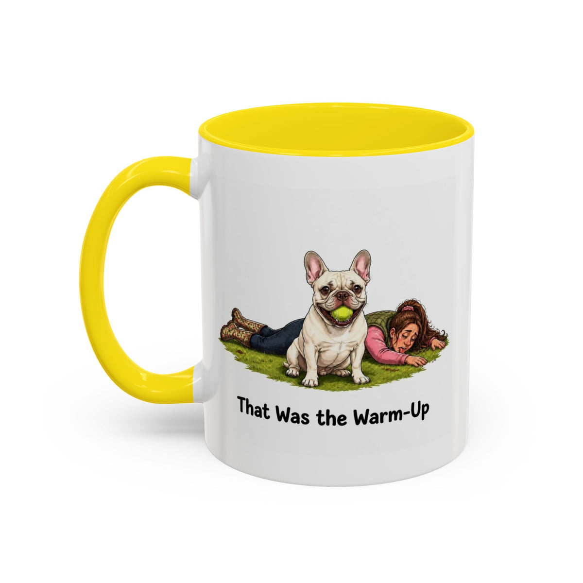 Warm-Up Mug - French Bulldog - Cream - Woman