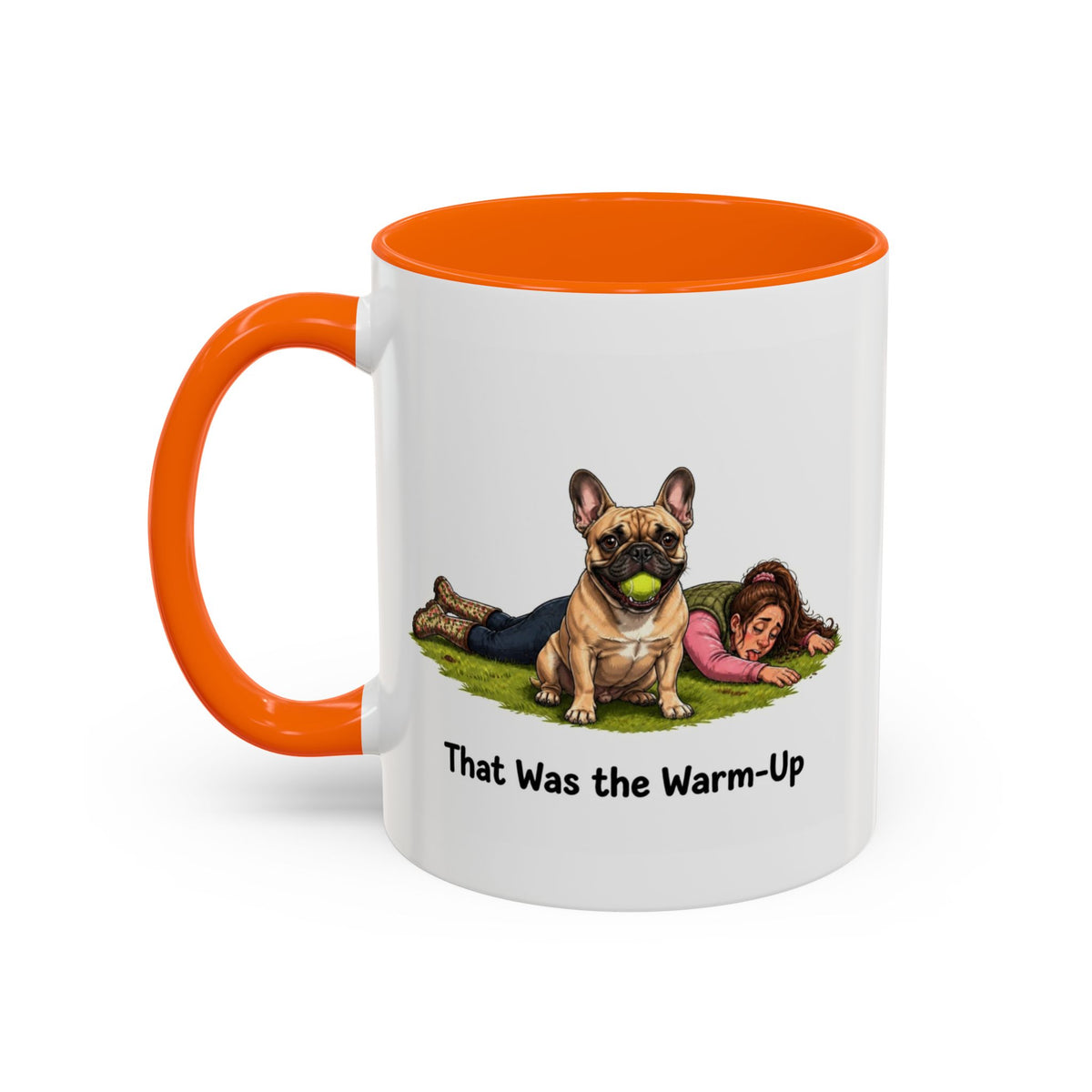 Warm-Up Mug - French Bulldog - Fawn - Woman