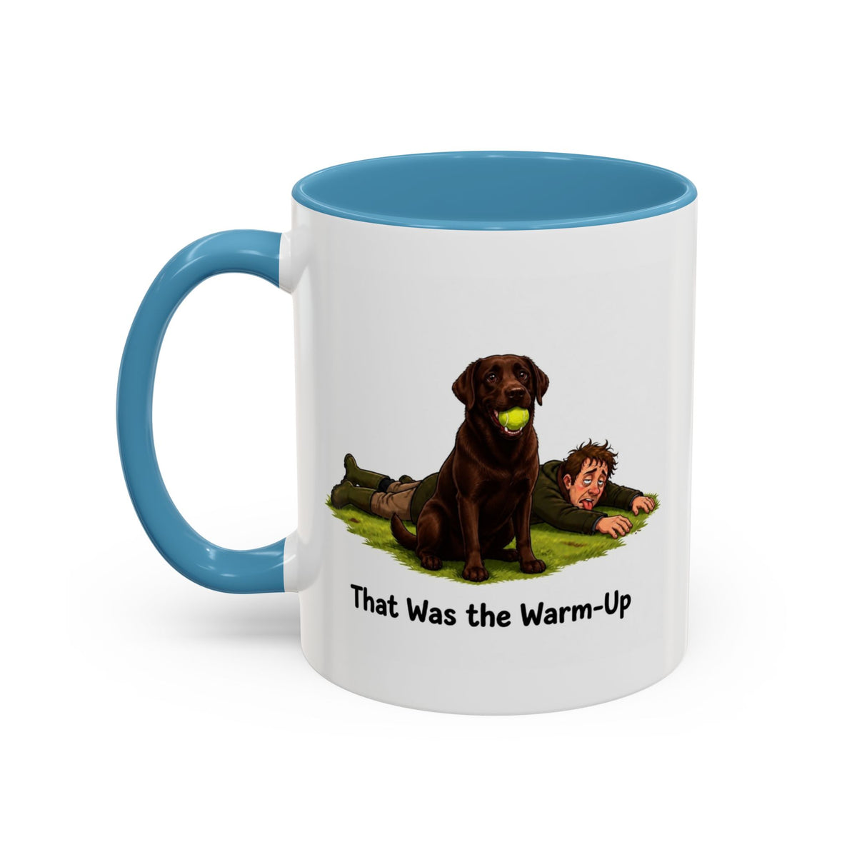 Warm-Up Mug - Labrador - Chocolate - Man