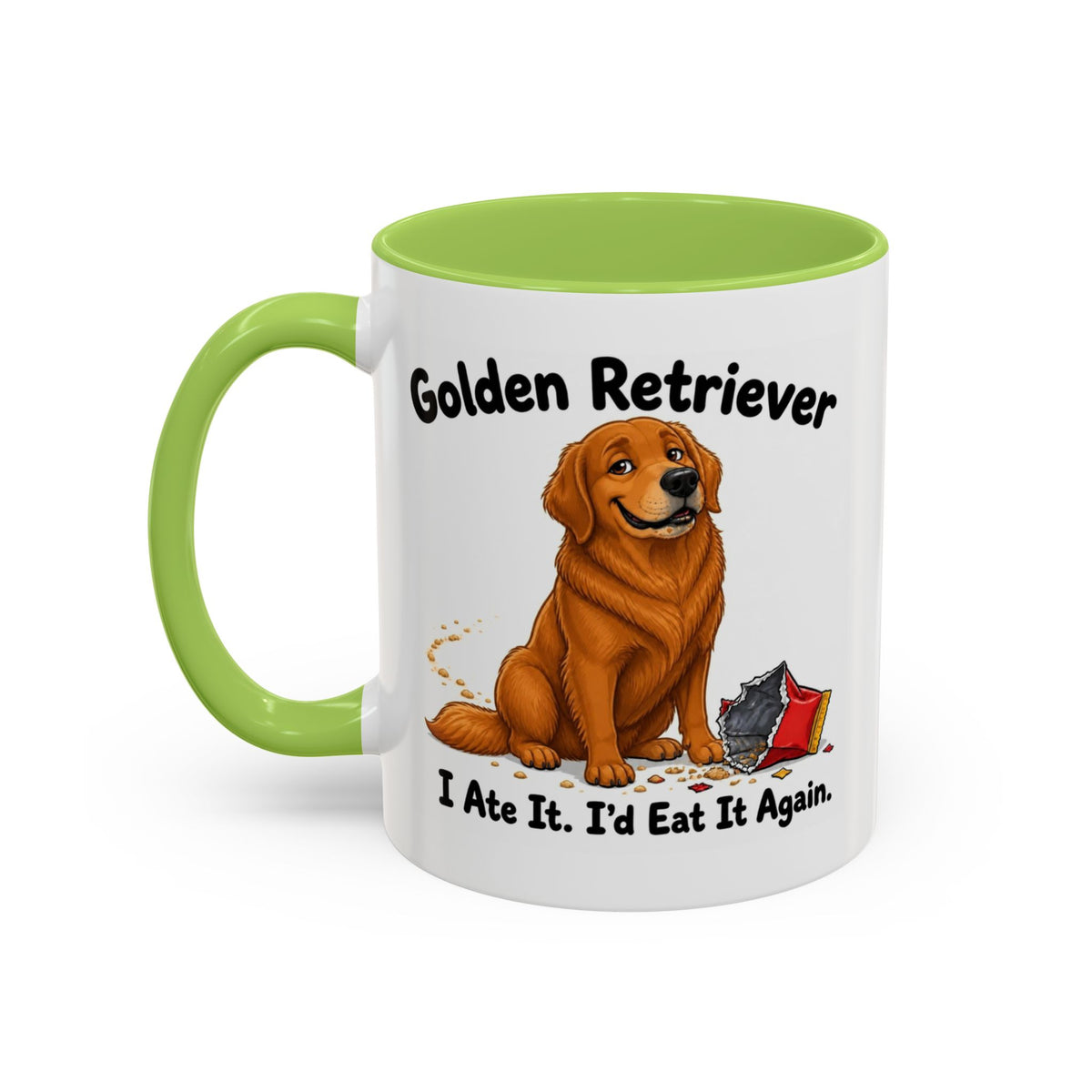 I Ate It Mug - Golden Retriever - Dark Golden