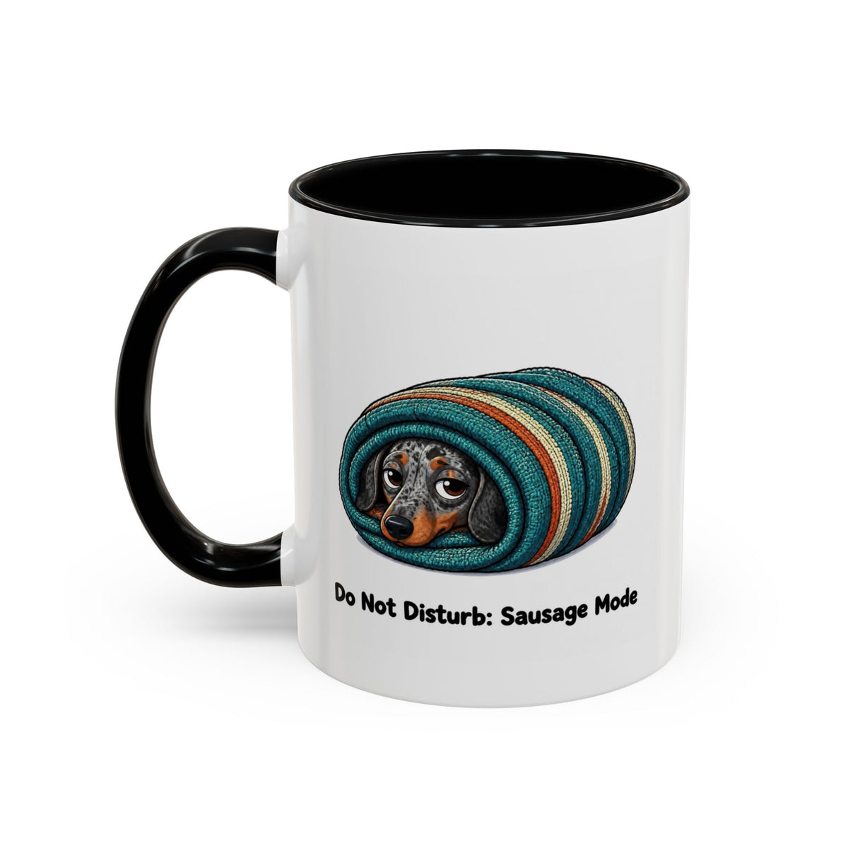 Sausage Mode Mug - Dachshund - Dapple