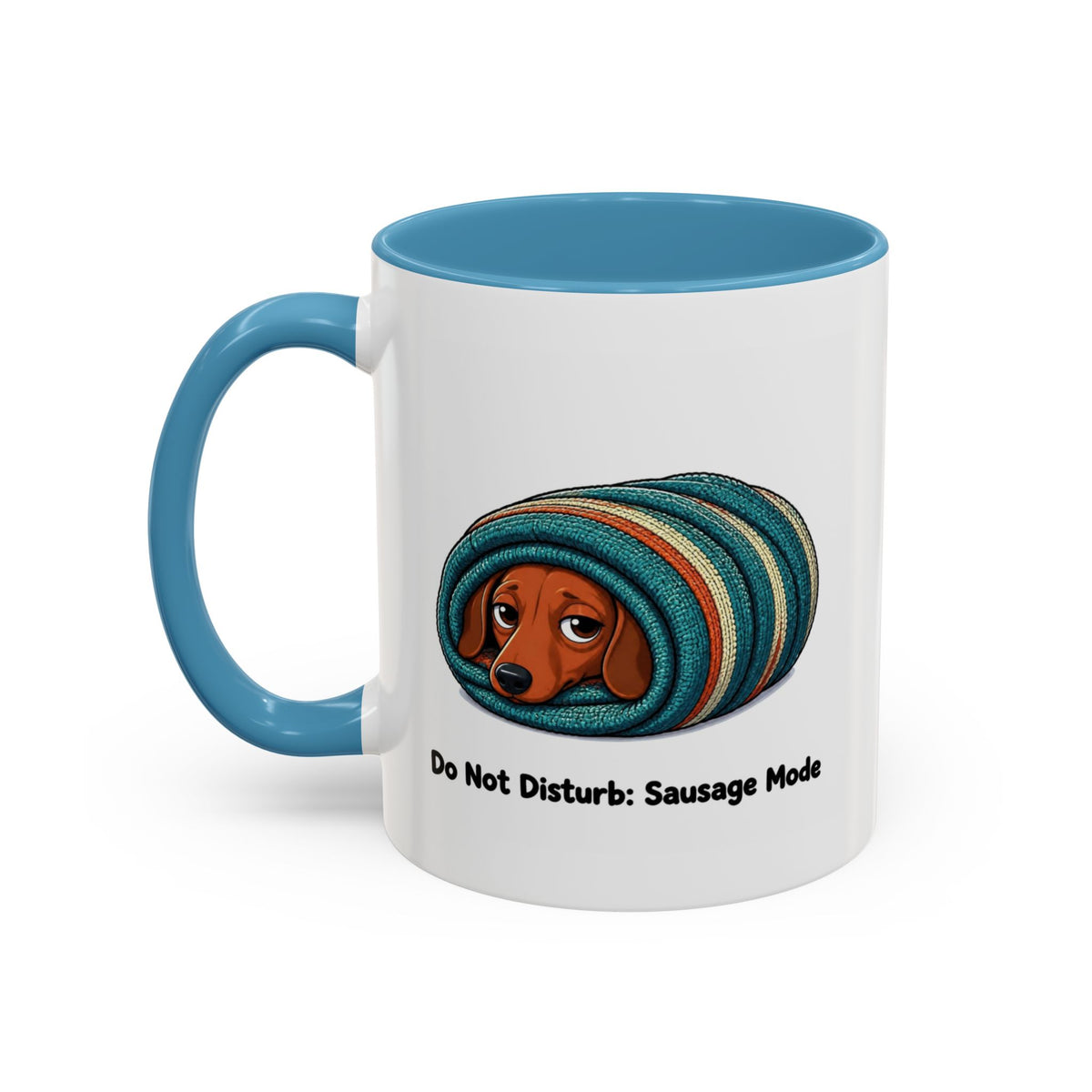 Sausage Mode Mug - Dachshund - Red