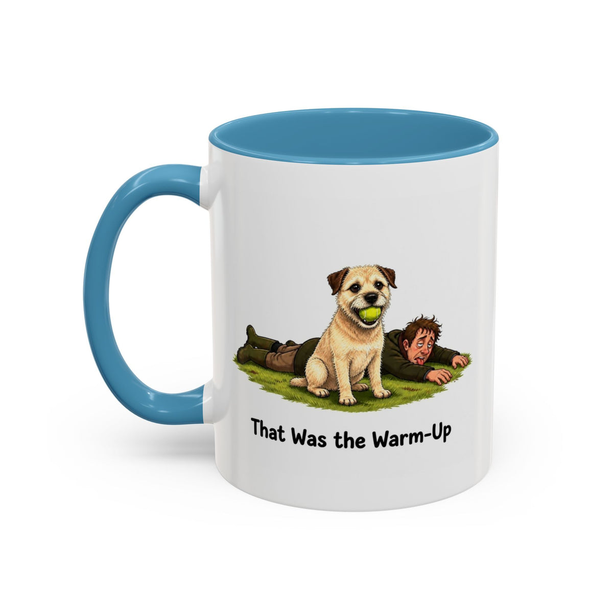 Warm-Up Mug - Border Terrier - Wheaten - Man