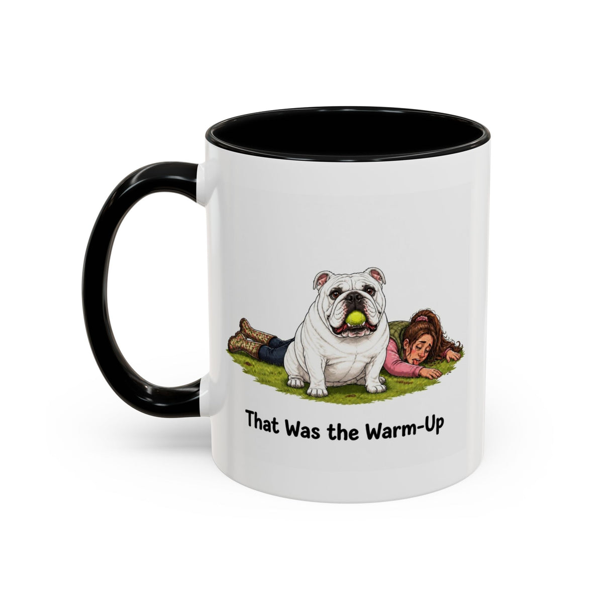 Warm-Up Mug - Bulldog - White - Woman