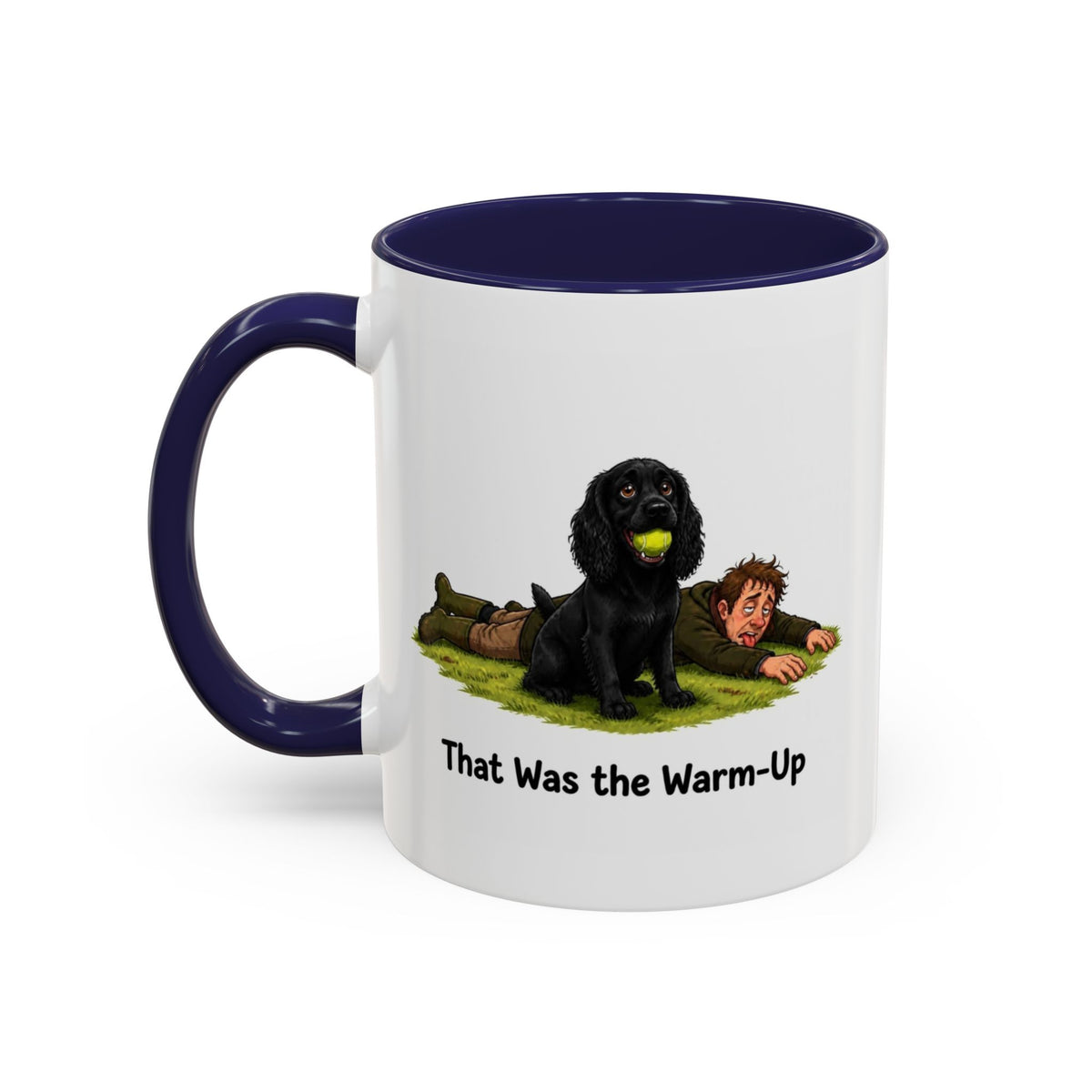 Warm-Up Mug - Cocker Spaniel - Black - Man