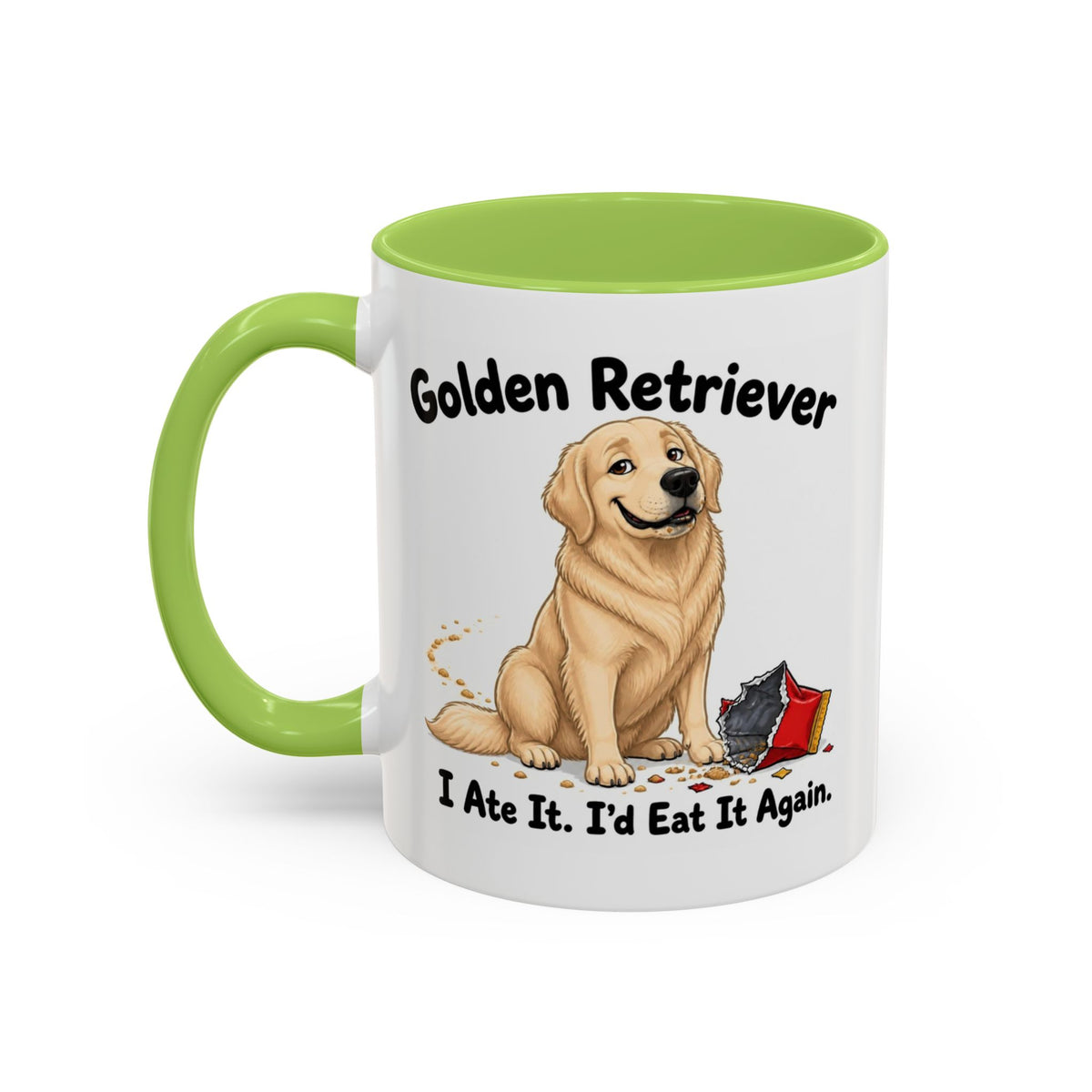 I Ate It Mug - Golden Retriever - Light Golden