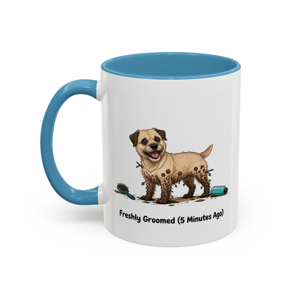 Freshly Groomed Mug - Border Terrier - Wheaten