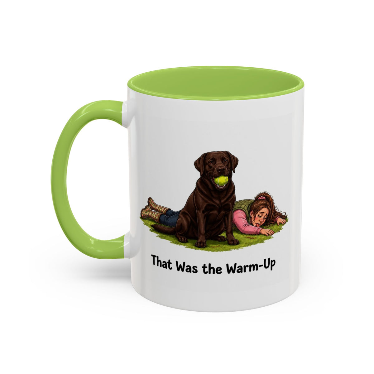 Warm-Up Mug - Labrador - Chocolate - Woman