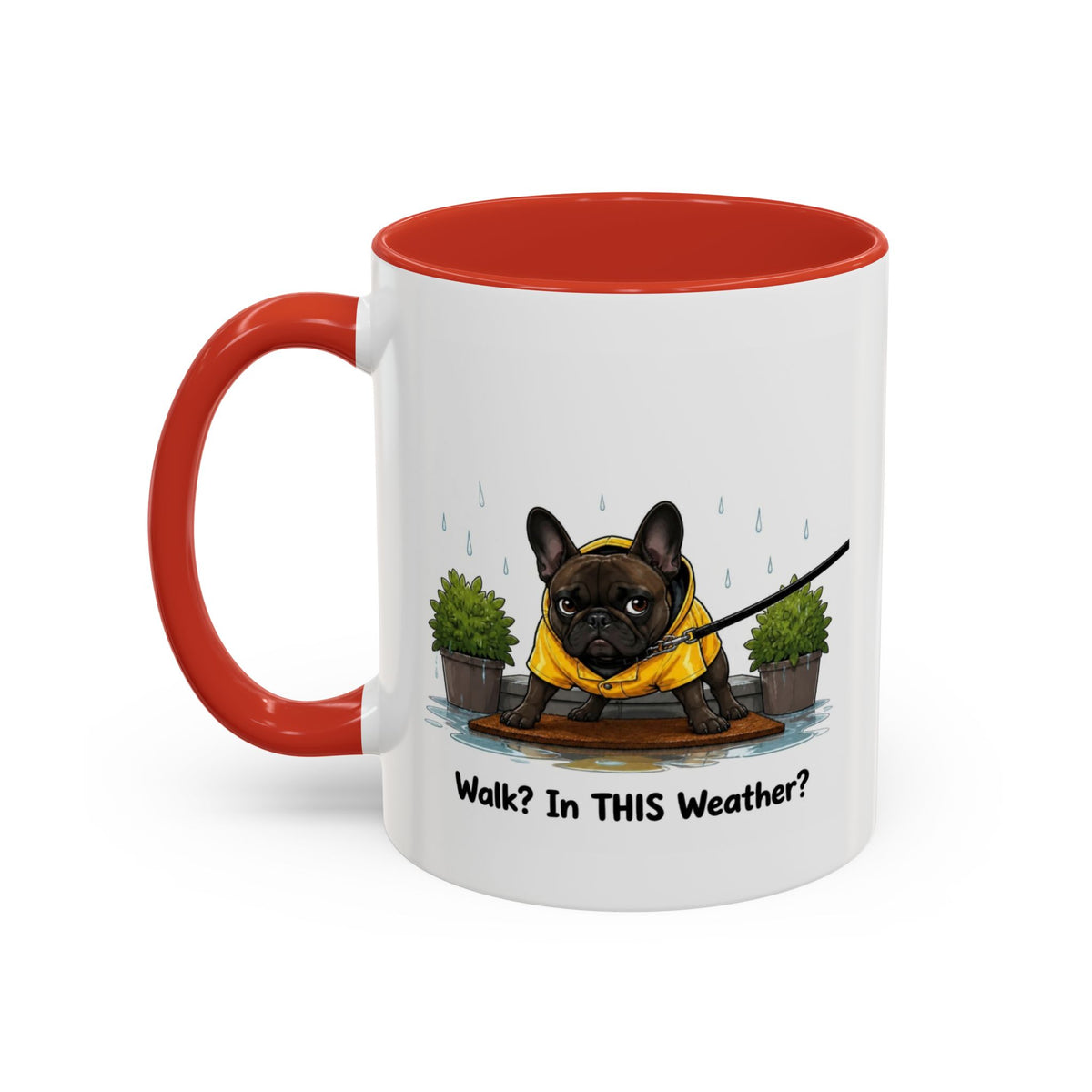 Walk Weather Mug - French Bulldog - Brindle