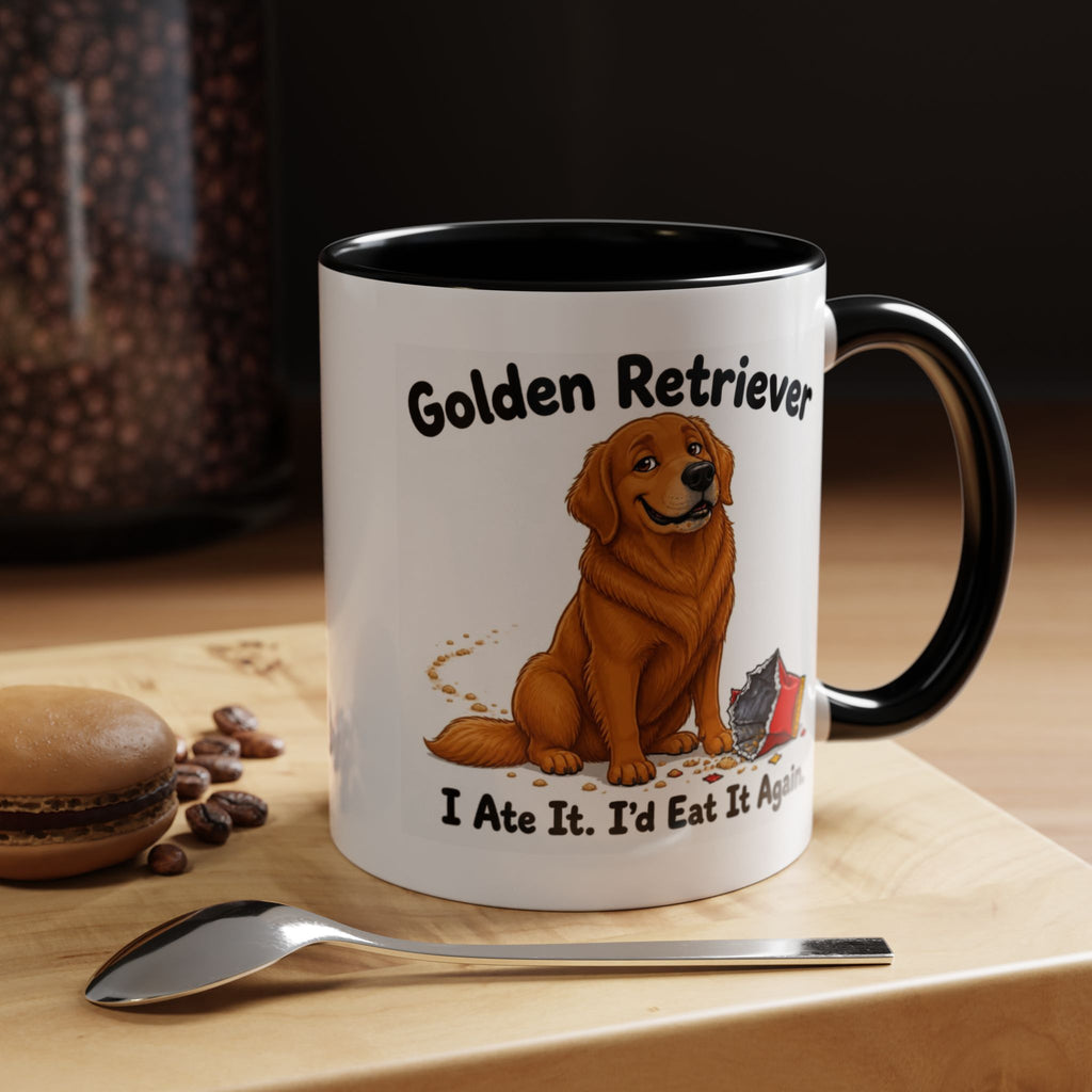 I Ate It Mug - Golden Retriever - Dark Golden