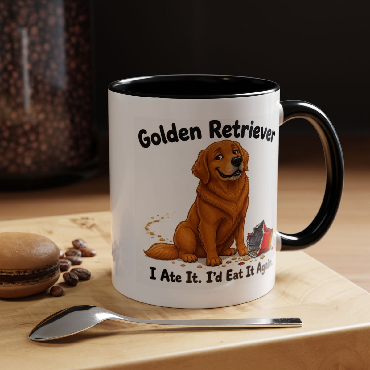 I Ate It Mug - Golden Retriever - Dark Golden