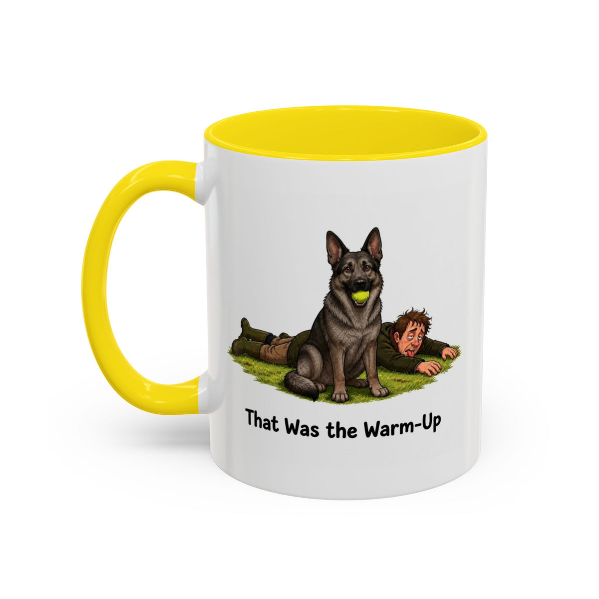 Warm-Up Mug - German Shepherd - Sable - Man