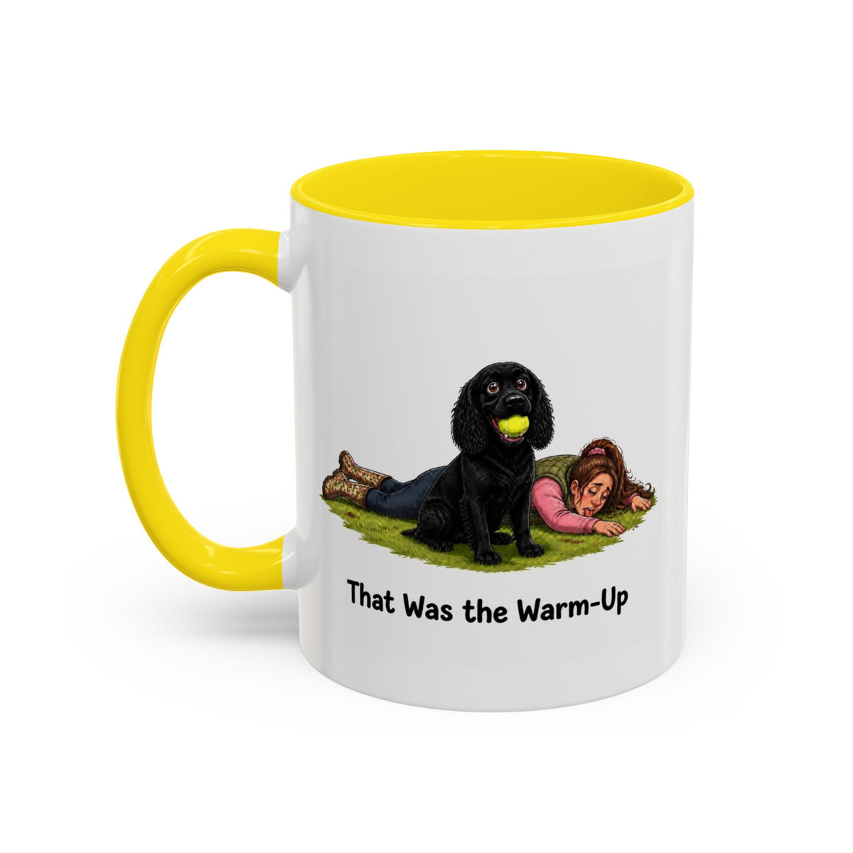 Warm-Up Mug - Cocker Spaniel - Black - Woman
