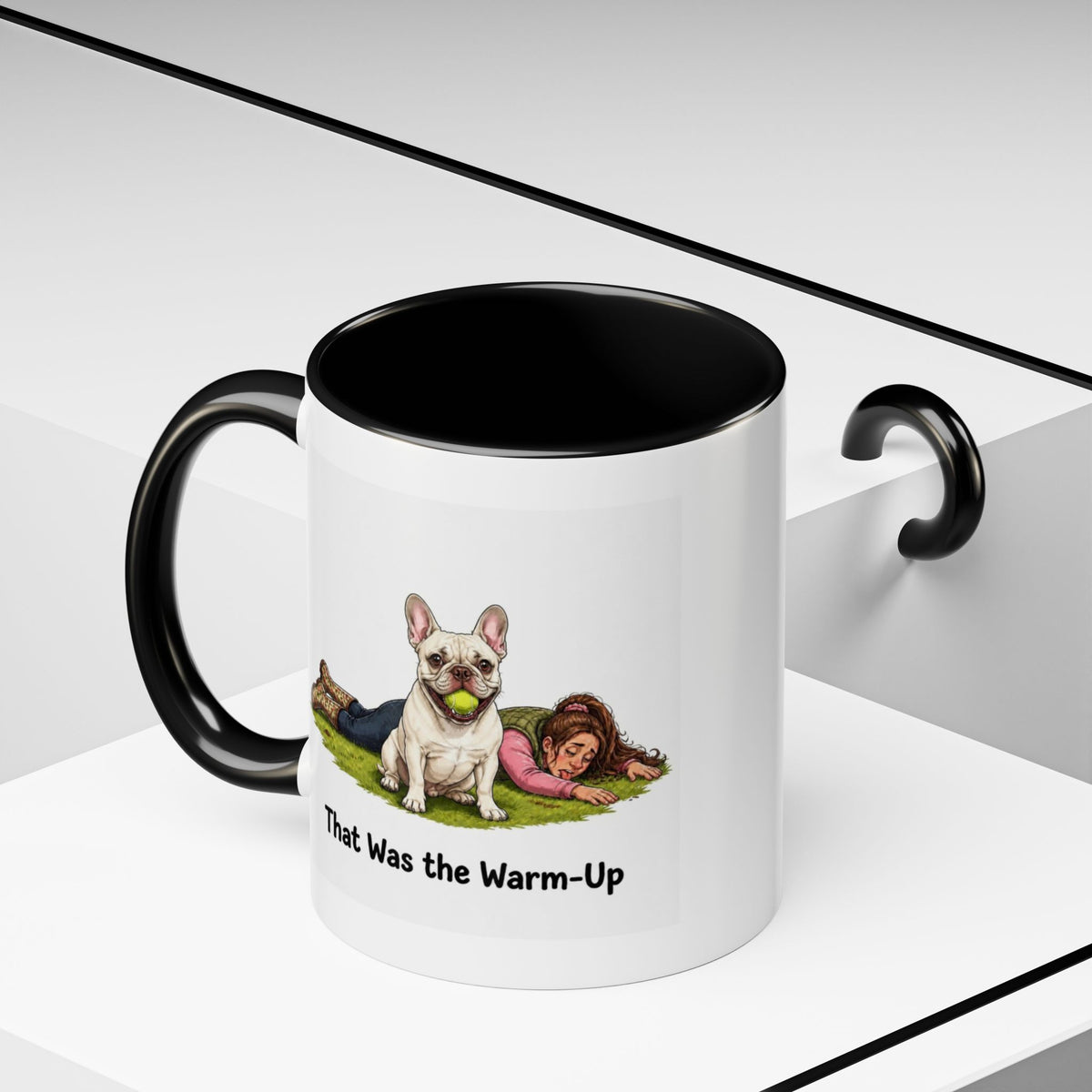 Warm-Up Mug - French Bulldog - Cream - Woman