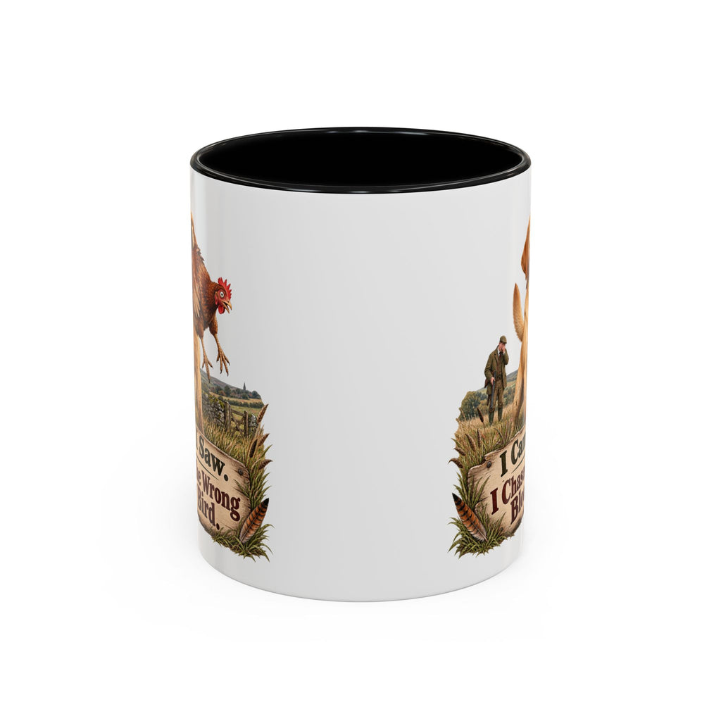 Funny Yellow Labrador Mug - I Came I Saw I Chased the Wrong Bloody Bird, Gundog Owner Gift, Shooting Dog Lover Coffee Mug, 11oz
