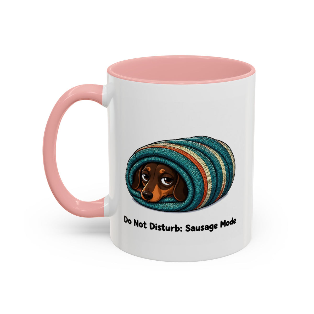 Sausage Mode Mug - Dachshund - Chocolate & Tan