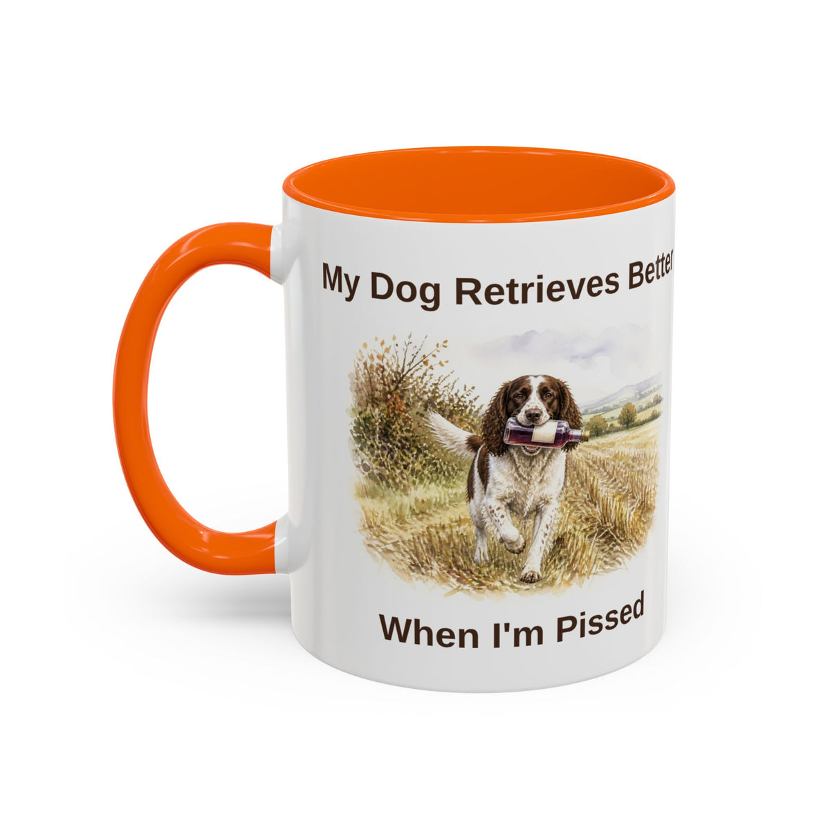 Retrieves Better Mug - Springer Spaniel - Liver & White