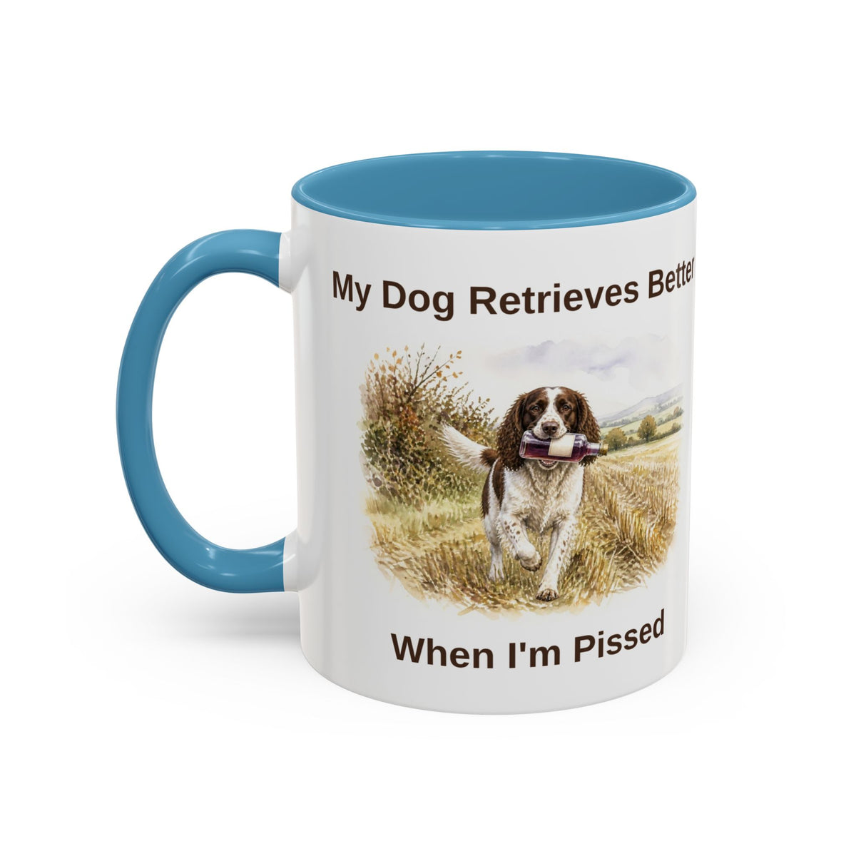 Retrieves Better Mug - Springer Spaniel - Liver & White
