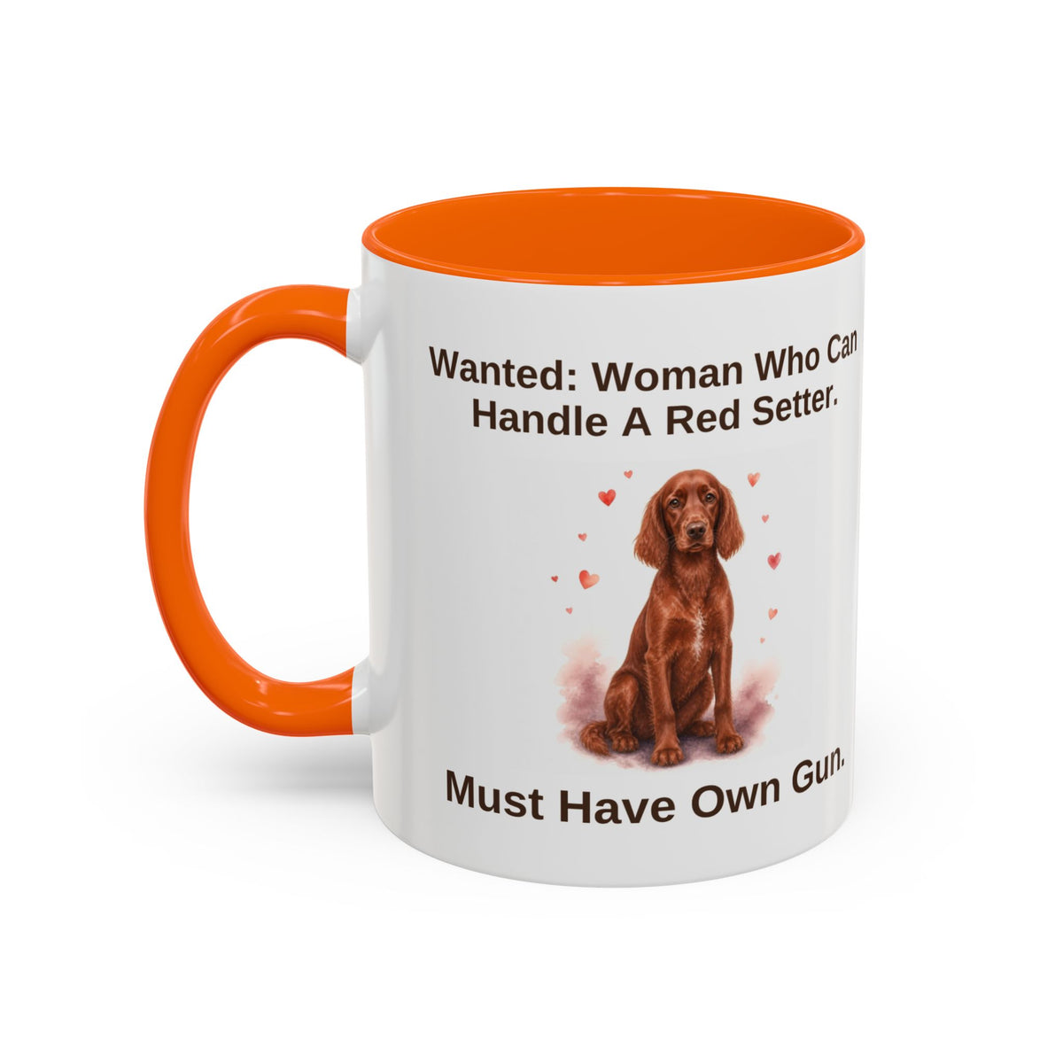 Wanted Mug - Red Setter - Red - Woman