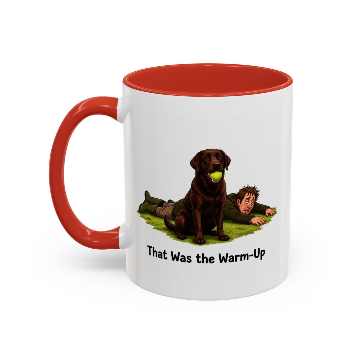 Warm-Up Mug - Labrador - Chocolate - Man